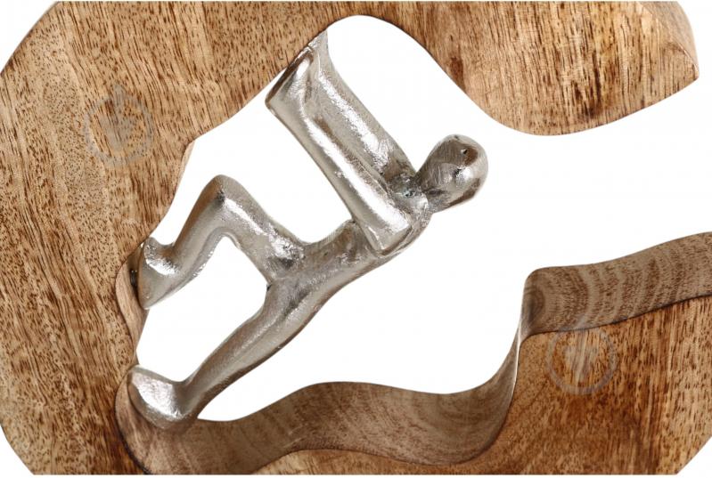 Статуэтка Inari Support 8730 22х22х3,5 см серебряный - фото 3