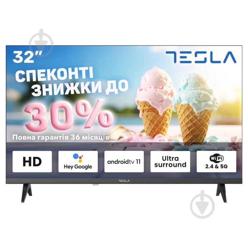 Телевізор TESLA 32E635BHS - фото 1