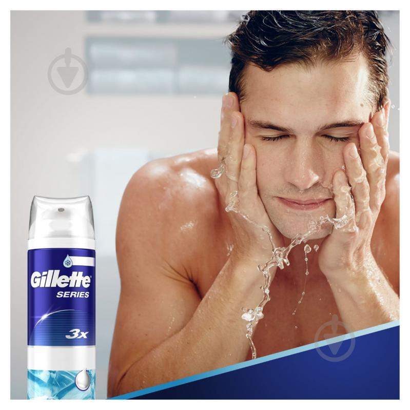 Пена для бритья Gillette Series Sensitive Cool 250 мл - фото 3