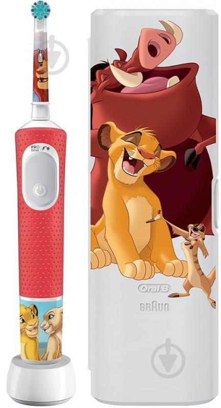 Электрическая зубная щетка Oral-B BRAUN D103.413.2KX Lion King (80775003) - фото 1