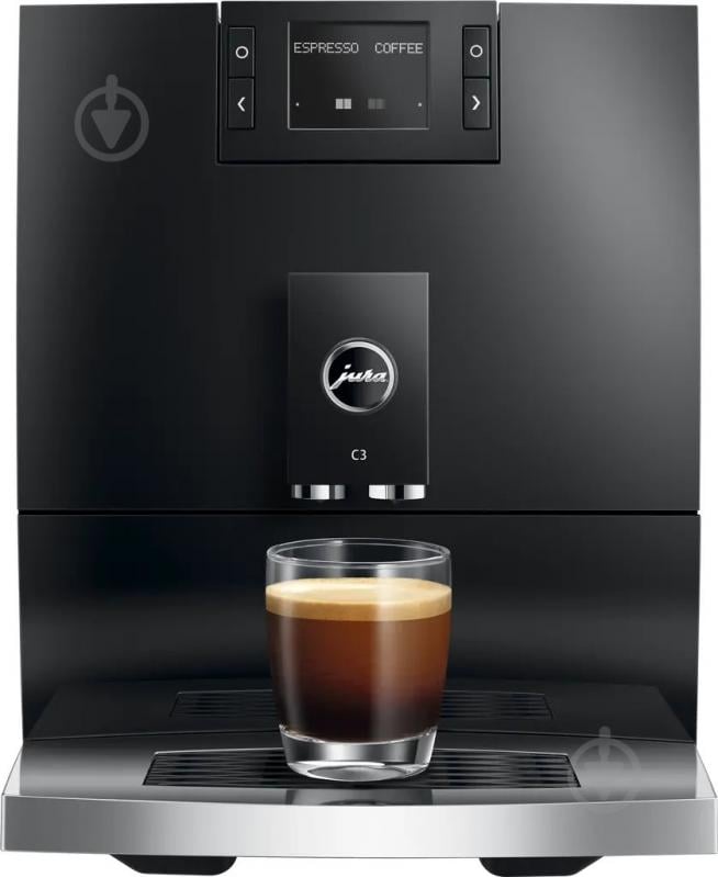 Кофемашина Jura C3 Piano Black EA (15599) - фото 1 Кофемашина Jura C3 Piano Black EA (15599) - фото 1