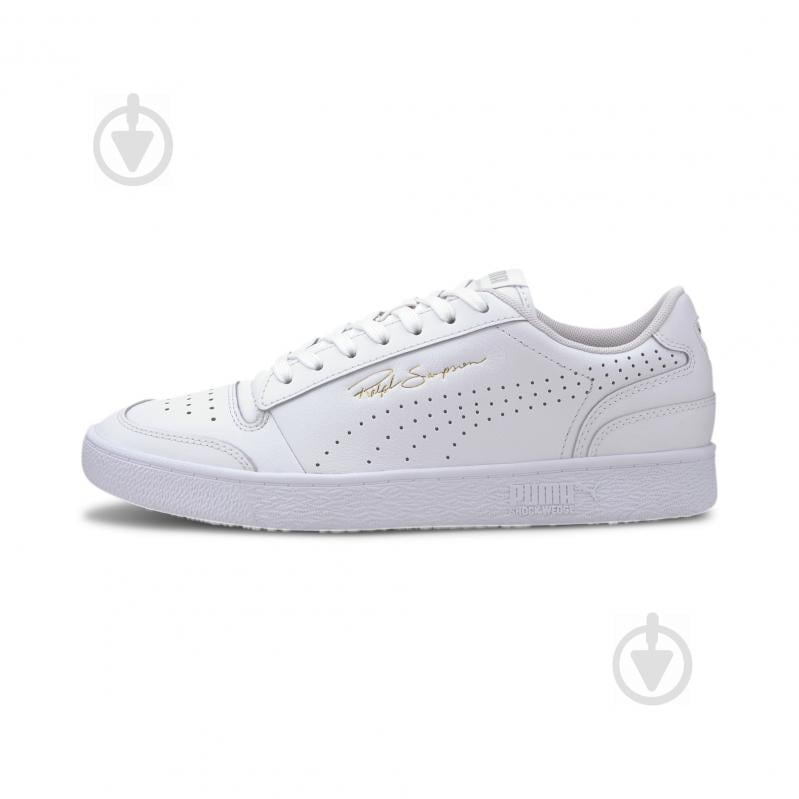 Кроссовки мужские демисезонные Puma Ralph Sampson Lo Perf 37159101 р.46 белые - фото 1