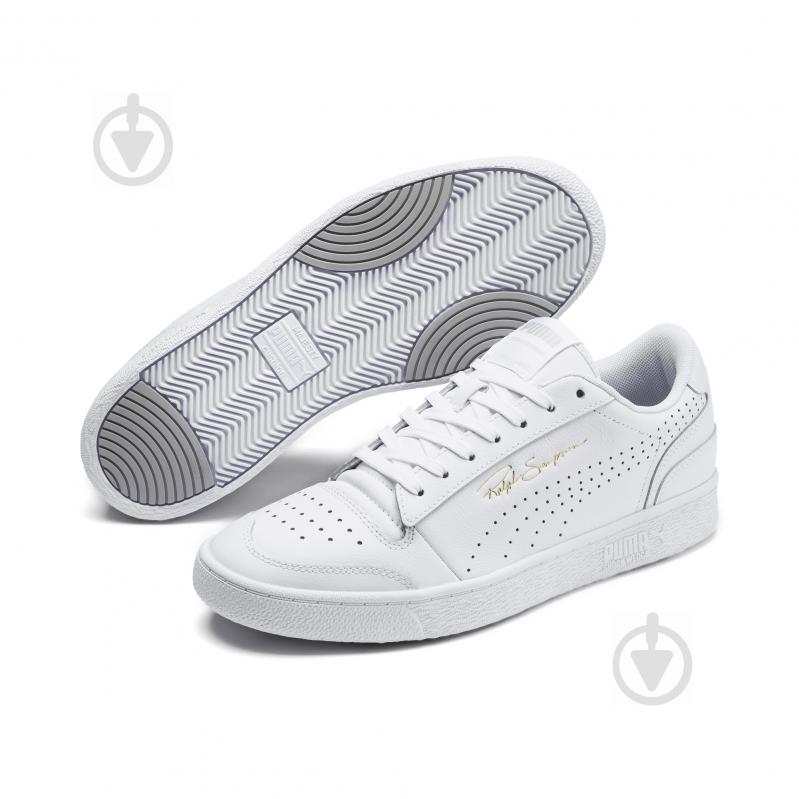 Кросівки чоловічі демісезонні Puma Ralph Sampson Lo Perf 37159101 р.46 білі - фото 2