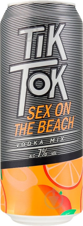 Слабоалкогольный напиток ТІК ТОК SEX ON THE BEACH 0,33 л - фото 1