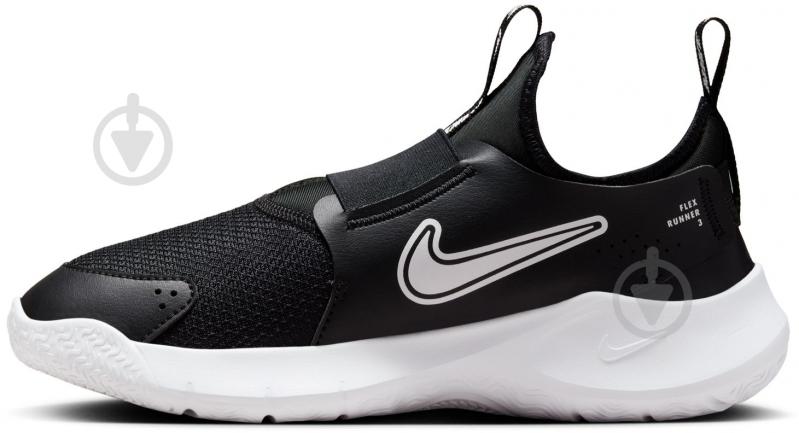 Кросівки дитячі демісезонні Nike FLEX RUNNER 3 FN1294-005 р.36 чорні - фото 4