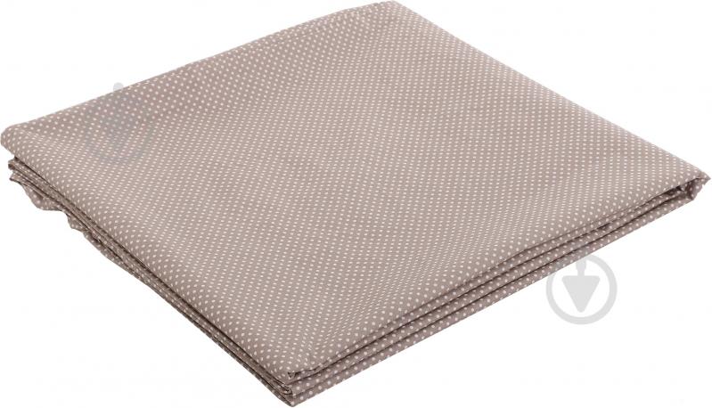 Пододеяльник Горох 200x210 см бежевый Прованс - фото 2