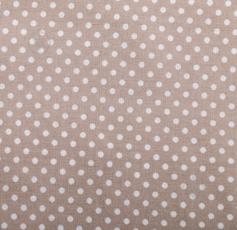 Пододеяльник Горох 200x210 см бежевый Прованс - фото 3