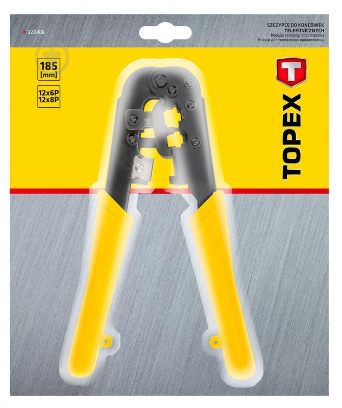Клещи обжимные Topex 32D408 - фото 3