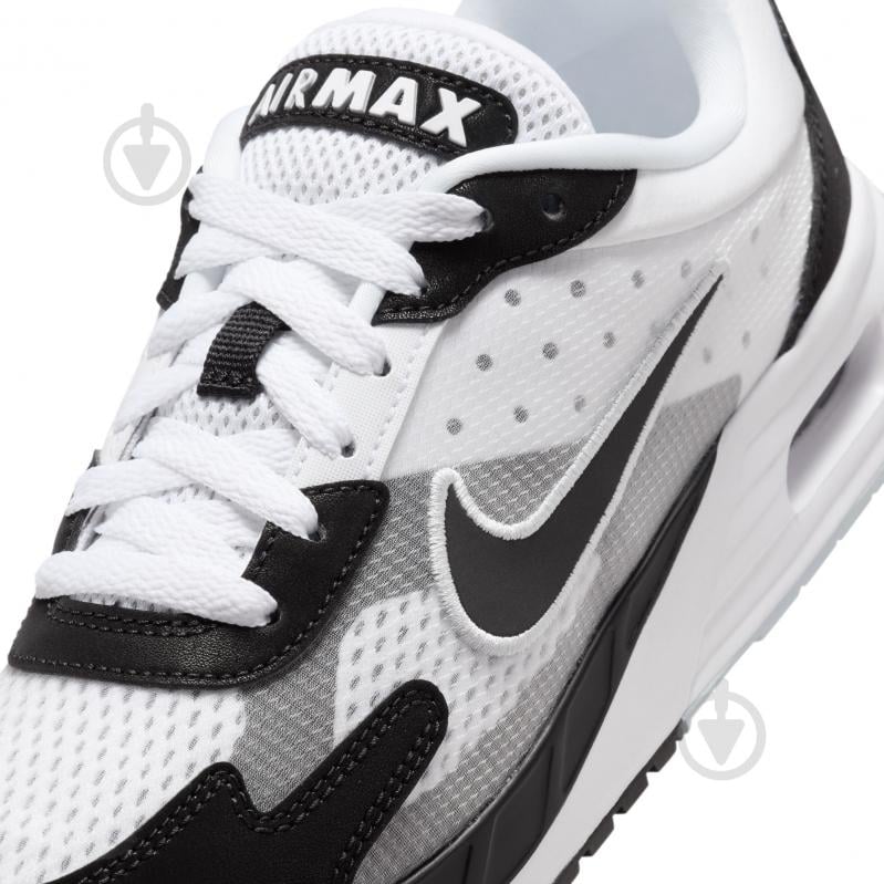 Кроссовки детские демисезонные Nike AIR MAX SOLO FV6367-101 р.37,5 бело-черные - фото 8