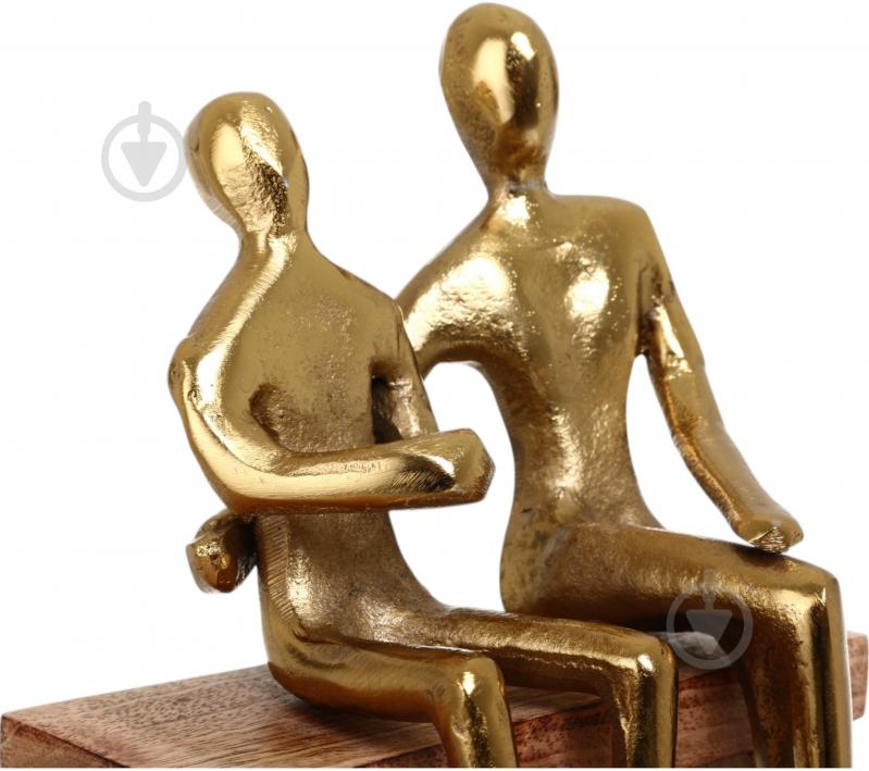Статуэтка Inari Couple 8940 22х16,5х11 см серебряный - фото 3 Статуэтка Inari Couple 8940 22х16,5х11 см серебряный - фото 3
