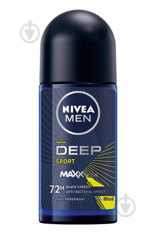 Антиперспирант для мужчин Nivea MEN Deep Sport 50 мл - фото 1