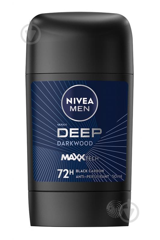 Антиперспірант для чоловіків Nivea MEN Deep Darkwood 50 мл - фото 1