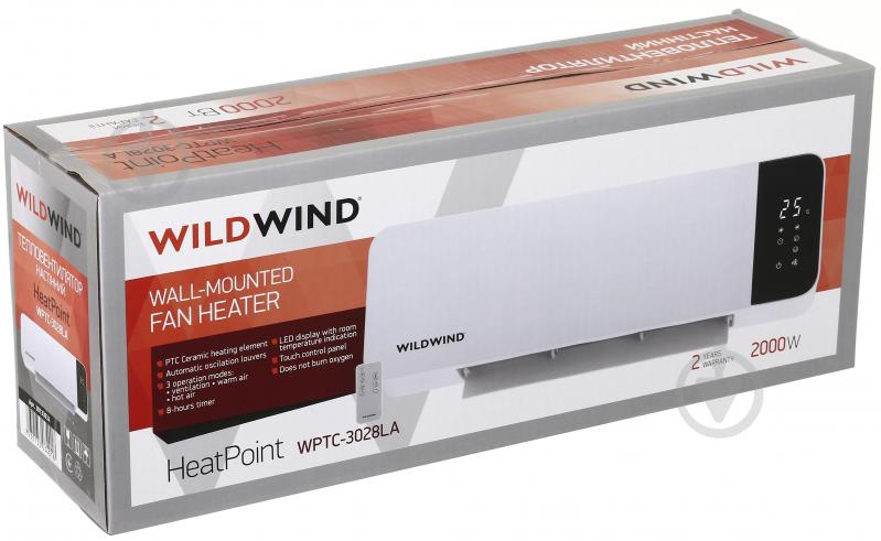 Тепловентилятор настенный Wild Wind WPTC-3028LA - фото 7 Тепловентилятор настенный Wild Wind WPTC-3028LA - фото 7