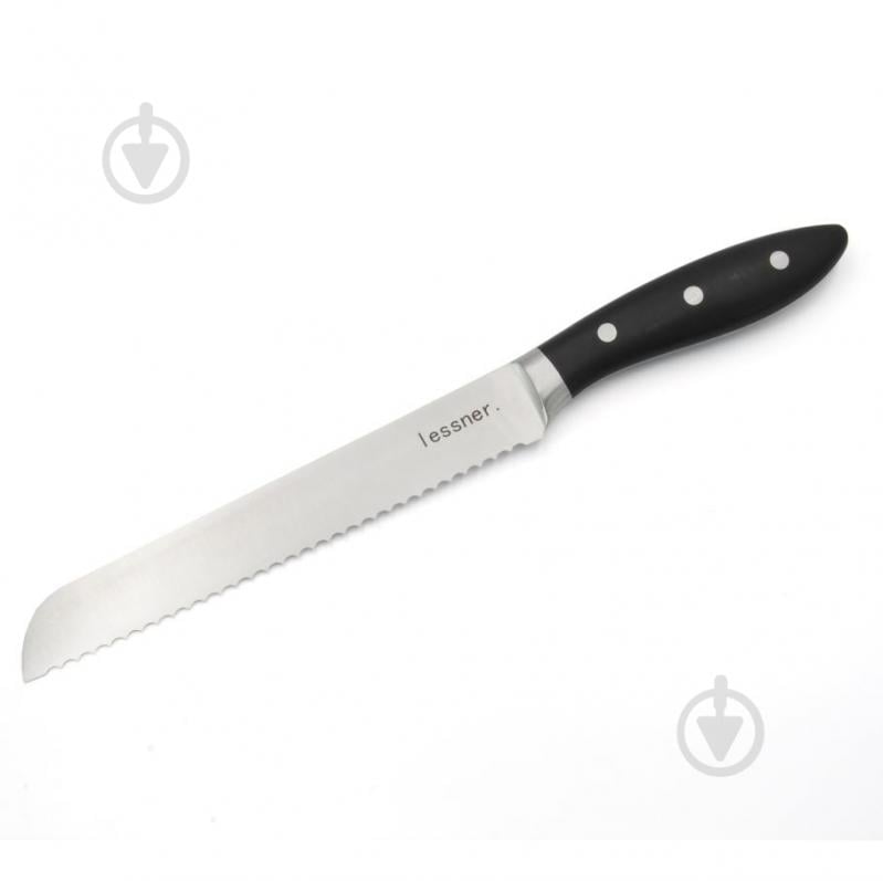 Ніж для хліба Lessner Easy Cook 20 см нерж.сталь 77861-6 - фото 1 Ніж для хліба Lessner Easy Cook 20 см нерж.сталь 77861-6 - фото 1