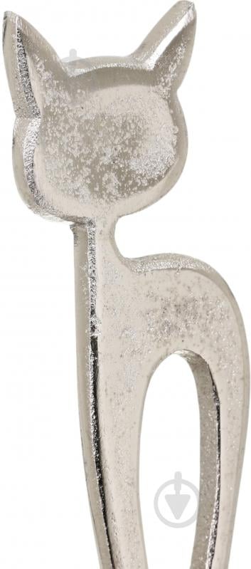 Статуэтка Inari Kitty 9037/C 19х7х4 см серебряный - фото 3