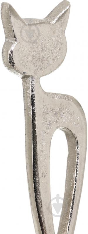 Статуэтка Inari Kitty 9037/D 15х5х3 см серебряный - фото 3