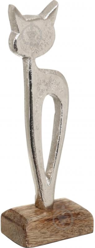 Статуэтка Inari Kitty 9037/D 15х5х3 см серебряный - фото 1
