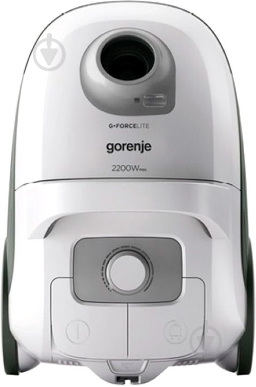 Пылесос Gorenje VC2221GLW black/white - фото 2
