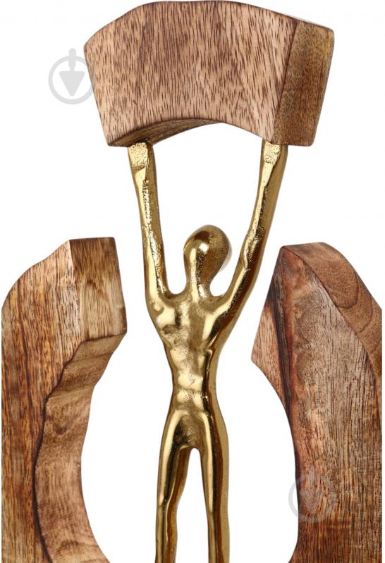 Статуэтка Inari Support 9136 25,5х19х4 см золотой - фото 3