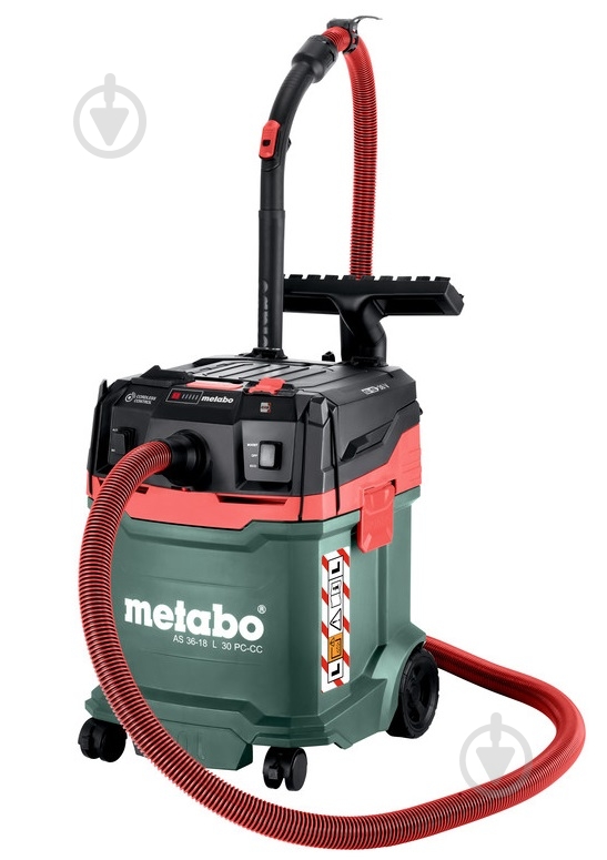 Пылесос Metabo AS 36-18 L 30 PC-CC 602073850 - фото 1 Пылесос Metabo AS 36-18 L 30 PC-CC 602073850 - фото 1