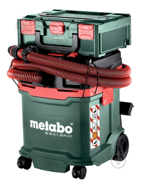 Пылесос Metabo AS 36-18 L 30 PC-CC 602073850 - фото 5 Пылесос Metabo AS 36-18 L 30 PC-CC 602073850 - фото 5