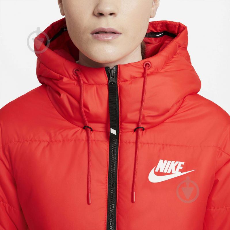 Куртка женская Nike W NSW TF RPL CLASSIC TAPE JKT DJ6997-673 р.L оранжевая - фото 4