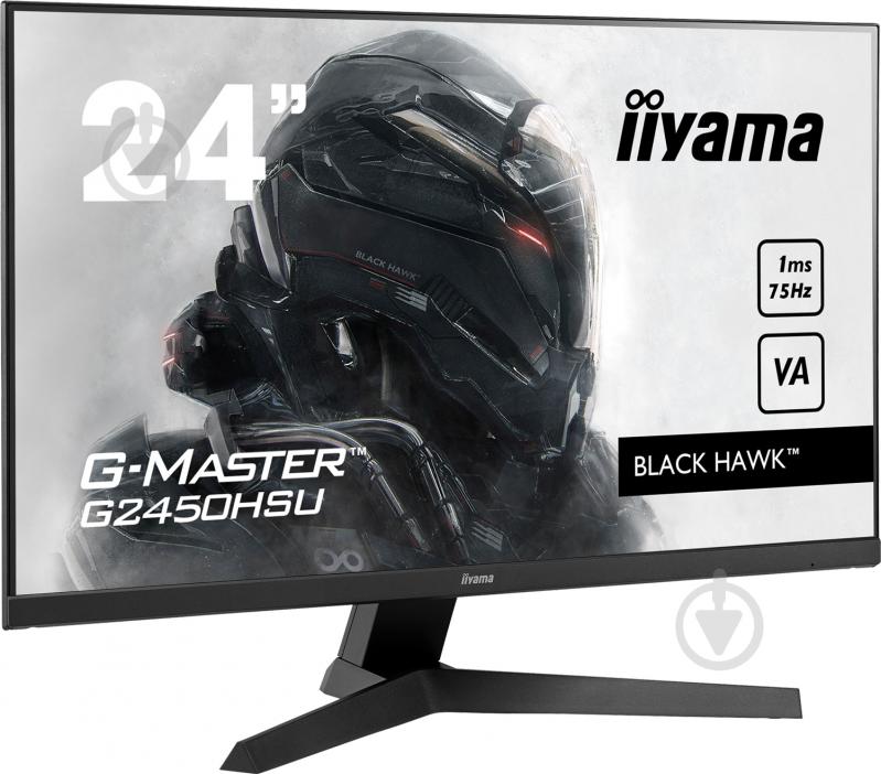 Монітор Iiyama G2450HSU-B1 23,8" (G2450HSU-B1) - фото 3