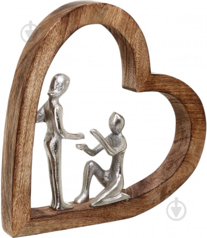 Статуэтка Inari Couple 9020 27х27,5х5 см серебряный - фото 2 Статуэтка Inari Couple 9020 27х27,5х5 см серебряный - фото 2