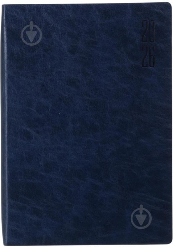 Дневник датированный Bourgeois A5 2026 ДН392/9 синий - фото 1 Дневник датированный Bourgeois A5 2026 ДН392/9 синий - фото 1