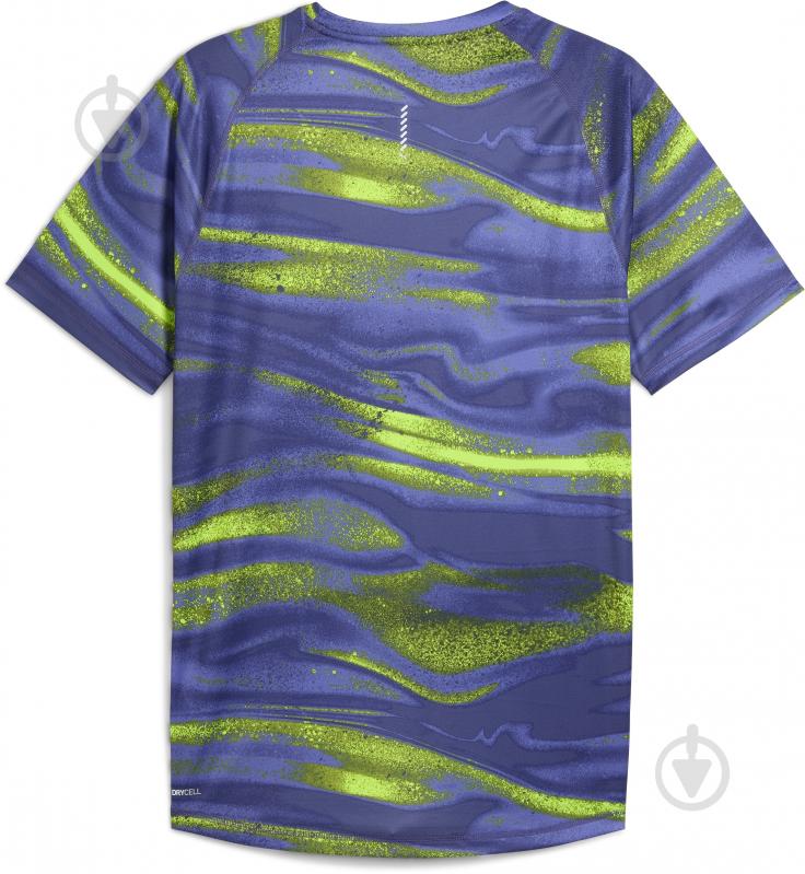 Футболка Puma M RUN VELOCITY AOP TEE (POLY) 52659946 р.2XL фіолетовий - фото 2 Футболка Puma M RUN VELOCITY AOP TEE (POLY) 52659946 р.2XL фіолетовий - фото 2