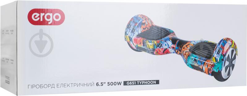 Гироборд Ergo Typhoon G651 graffiti wall - фото 14
