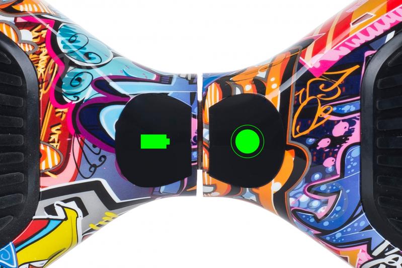 Гироборд Ergo Typhoon G651 graffiti wall - фото 11