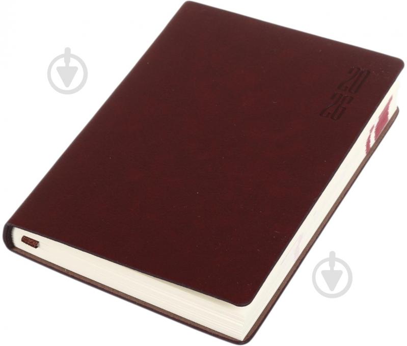 Щоденник датований Bourgeois A6 2026 ДН393/3 коричневий - фото 2 Щоденник датований Bourgeois A6 2026 ДН393/3 коричневий - фото 2