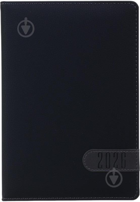 Щоденник датований Bourgeois A5 2026 ДН394/1 сірий - фото 1 Щоденник датований Bourgeois A5 2026 ДН394/1 сірий - фото 1