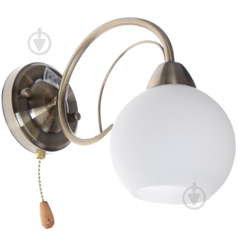 Бра Brille LK-168W 60 Вт E14 бронзовий yl48 - фото 1
