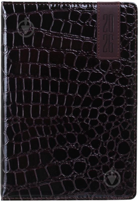 Щоденник датований Bourgeois A5 2026 ДН394/4 коричневий - фото 1 Щоденник датований Bourgeois A5 2026 ДН394/4 коричневий - фото 1