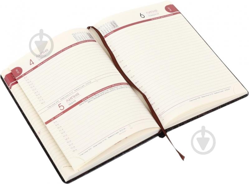 Щоденник датований Bourgeois A5 2026 ДН394/4 коричневий - фото 3 Щоденник датований Bourgeois A5 2026 ДН394/4 коричневий - фото 3