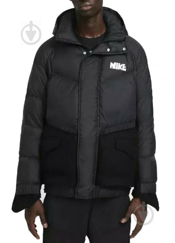 Пуховик чоловічий зимовий Nike M NRG SACAI PARKA CT3269-010 р.L чорний - фото 1