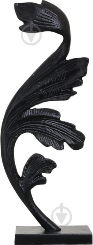 Статуэтка Inari Leaf 8062 40х15х12 см серебряный - фото 1