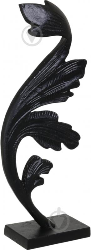 Статуэтка Inari Leaf 8062 40х15х12 см серебряный - фото 2