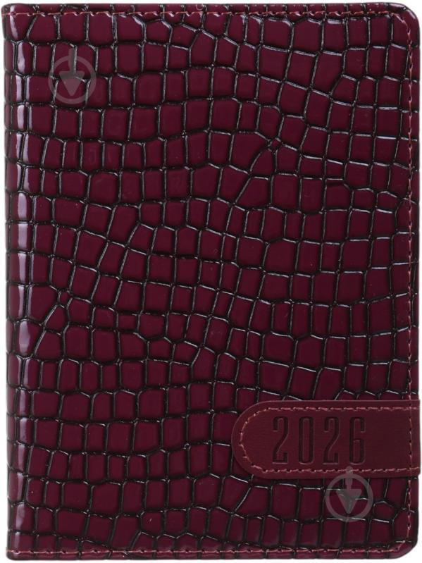 Щоденник датований Bourgeois A6 2026 ДН395/7 коричневий - фото 1 Щоденник датований Bourgeois A6 2026 ДН395/7 коричневий - фото 1