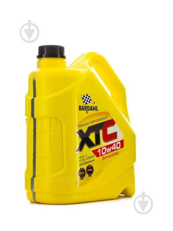 Моторное масло полусинтетическое Bardahl XTC 10W-40 4 л - фото 2