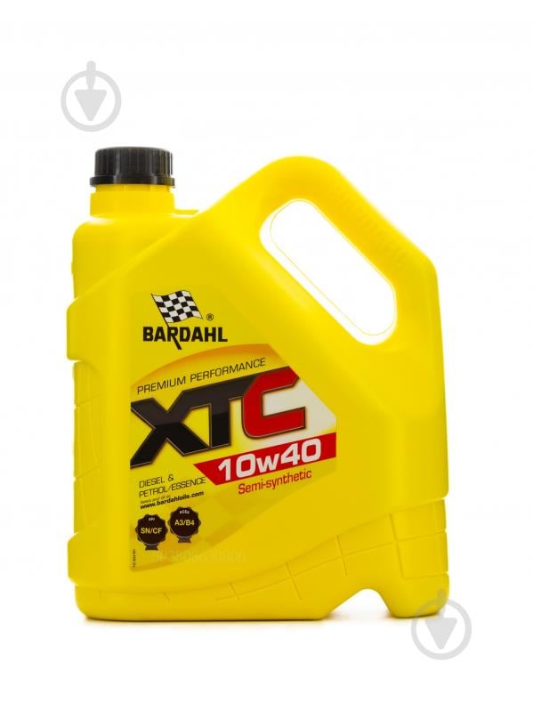 Моторное масло полусинтетическое Bardahl XTC 10W-40 4 л - фото 1