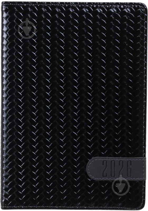 Дневник датированный Bourgeois A5 2026 ДН394/7 черный - фото 1