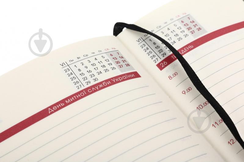 Дневник датированный Bourgeois A5 2026 ДН394/7 черный - фото 4