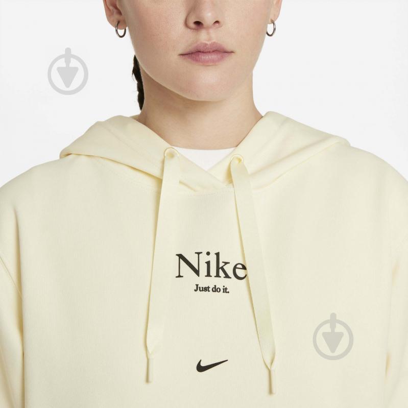 Худи Nike W NSW PK TREND HOODIE DO0780-113 р. L бежевый - фото 3