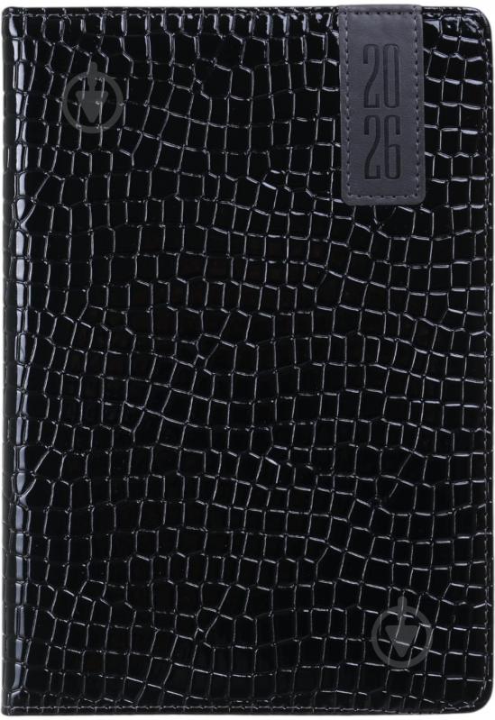 Щоденник датований Bourgeois A5 2026 ДН394/8 чорний - фото 1 Щоденник датований Bourgeois A5 2026 ДН394/8 чорний - фото 1