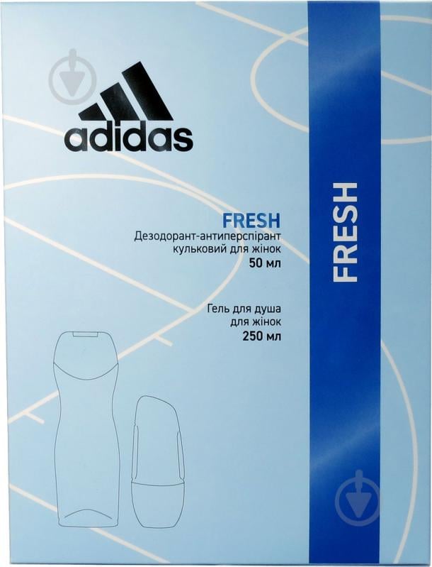 Подарочный набор для женщин Adidas 2020 Fresh - фото 2