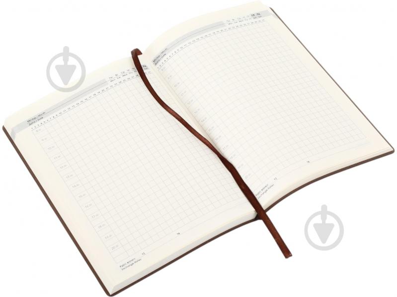 Щоденник недатований Bourgeois A5 ДН396/4 коричневий - фото 3