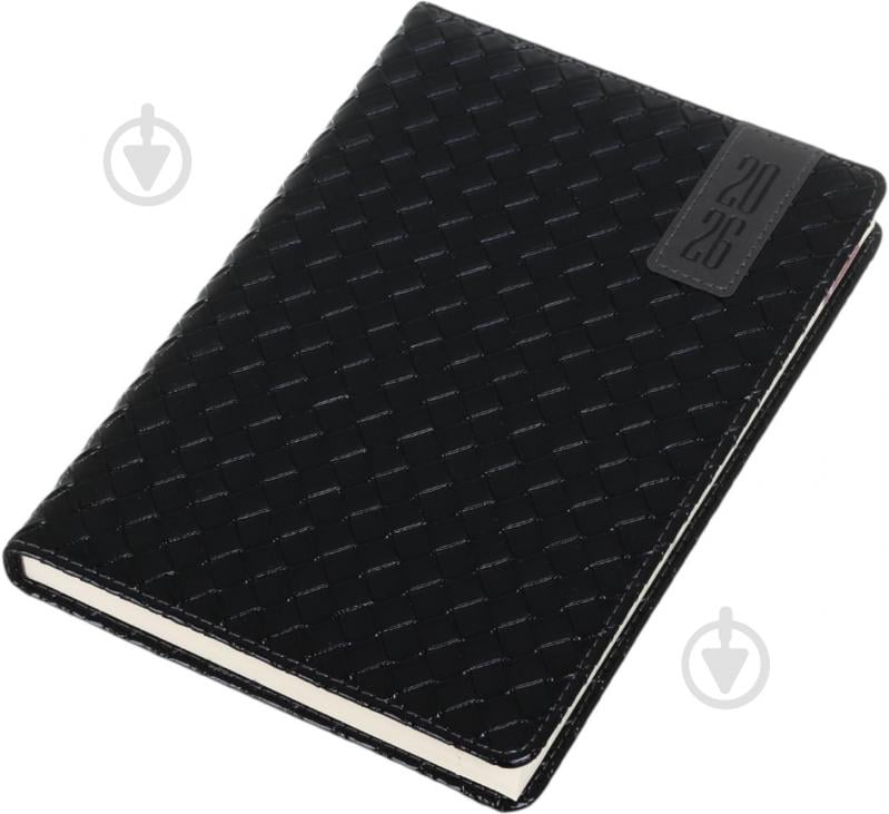 Щоденник датований Bourgeois A5 2026 ДН394/6 чорний - фото 2 Щоденник датований Bourgeois A5 2026 ДН394/6 чорний - фото 2